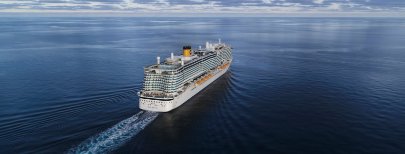 navire costa &agrave; bord